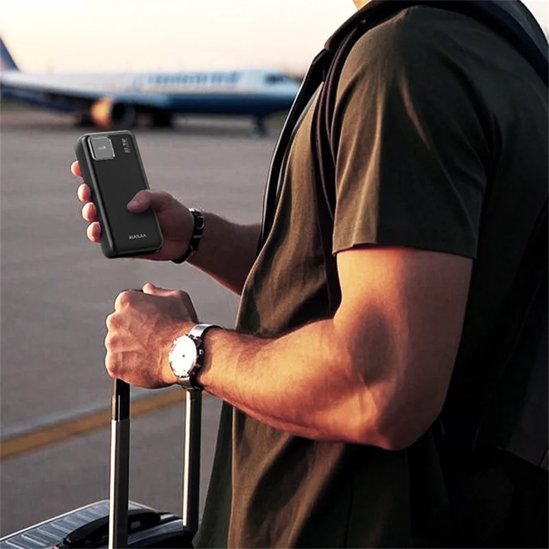 KUULAA KL-RT20 20000mAh Power Bank with USB + Type C Output 22.5W Fast Charging Portable Charger