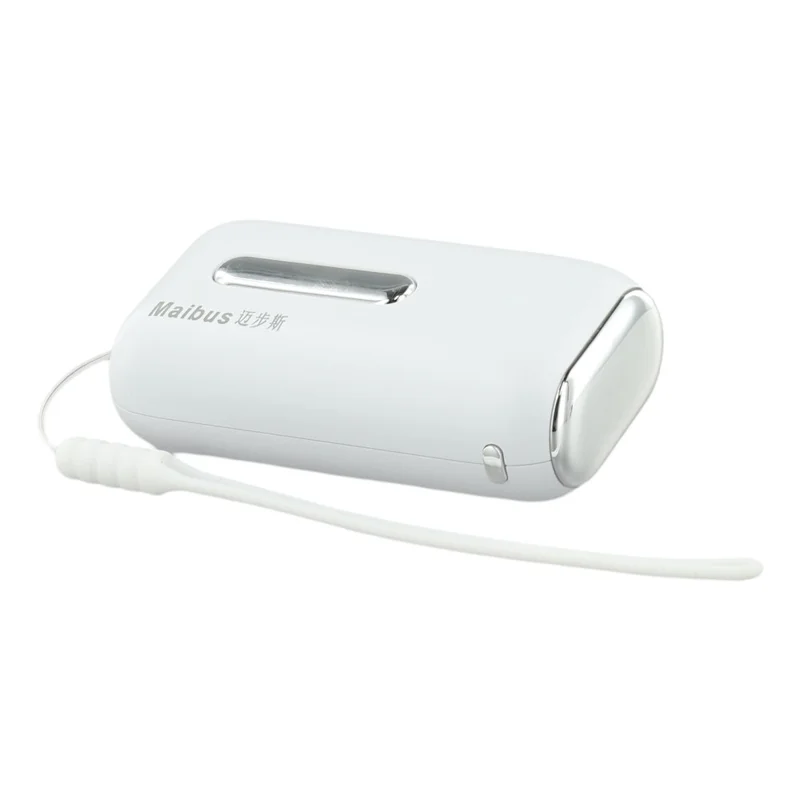 MAIBUS 10000mAh Power Bank 37W Caricabatterie Portatile a Ricarica Rapida per Dispositivi Mobili - Bianco