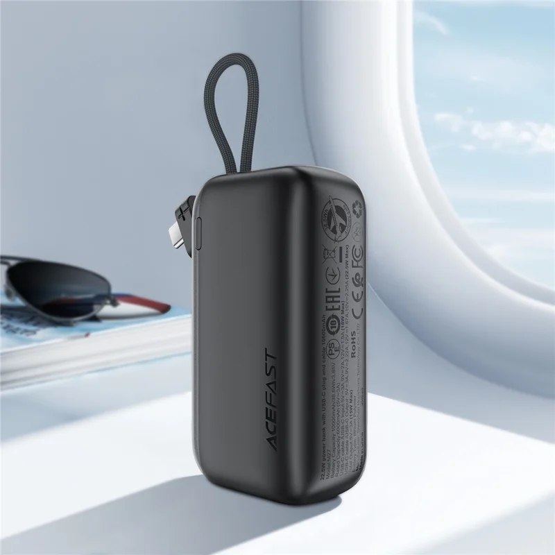 ACEFAST M27-10000 22,5W Schnellladegerät Powerbank mit USB-C-Kabel