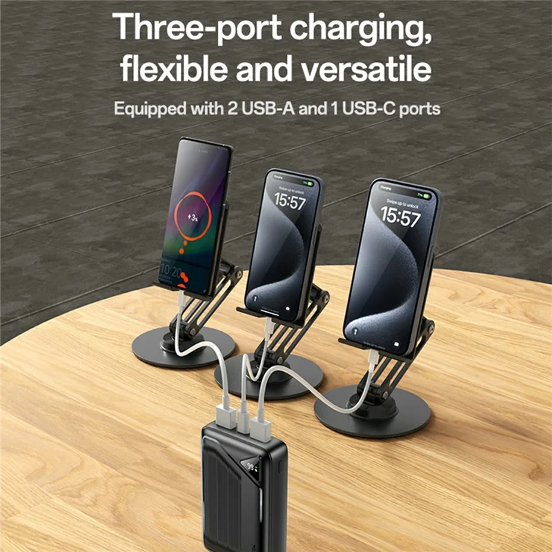 YESIDO YP83 20000mAh Power Bank Digital Display 22.5W Fast Charging Portable Charger