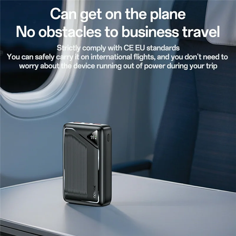 YESIDO YP83 20000mAh Power Bank Digital Display 22.5W Fast Charging Portable Charger