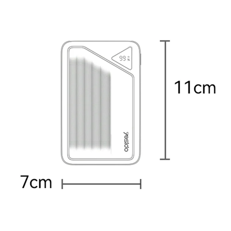 YESIDO YP83 20000mAh Power Bank Digital Display 22.5W Fast Charging Portable Charger