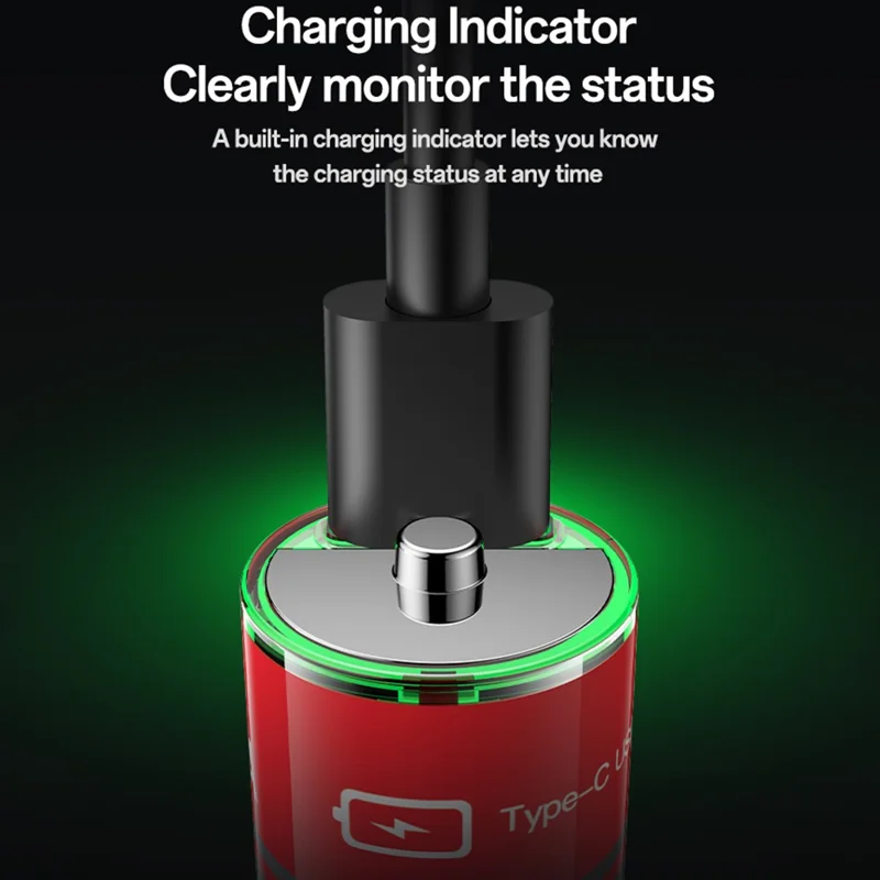 YESIDO YP88 4Pcs 580mAh AA Batteries for Electronics Toys Type C Rechargeable Lithium Battery