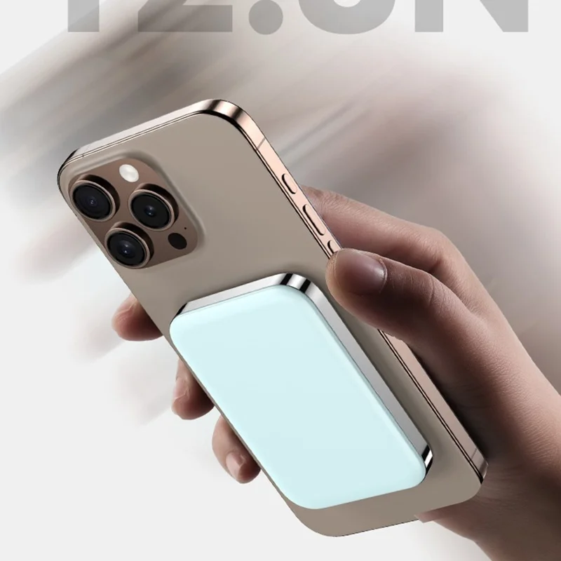 Banque d'alimentation magnétique X1B 10000 mAh 15 W Chargement sans fil Qi2 Chargeur portable Prise en charge de la charge filaire 20 W - Noir