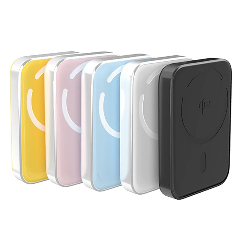 Banque d'alimentation magnétique X1B 10000 mAh 15 W Chargement sans fil Qi2 Chargeur portable Prise en charge de la charge filaire 20 W - Noir