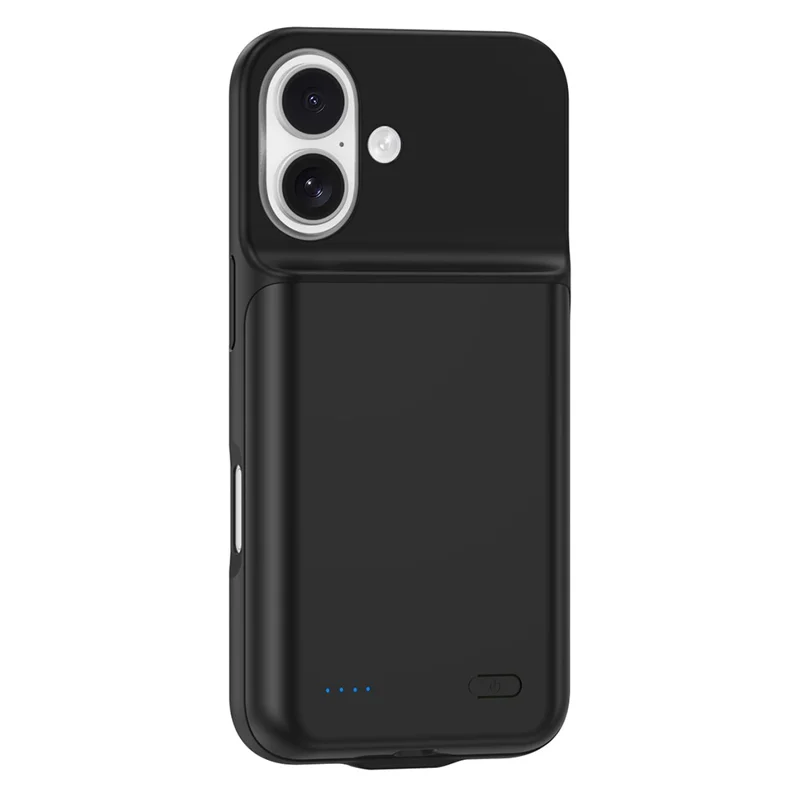 Serie Y per iPhone 17 Caricabatterie wireless Powerbank 7000mAh Custodia con batteria Caricatore portatile Custodia protettiva - Nero