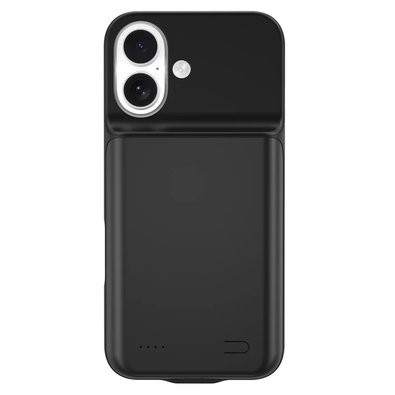 Serie Y per iPhone 17 Caricabatterie wireless Powerbank 7000mAh Custodia con batteria Caricatore portatile Custodia protettiva - Nero