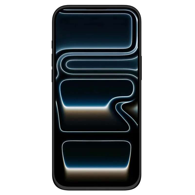 Étui de batterie pour iPhone 17 Pro Max T93 avec support - 6000 mAh - Noir