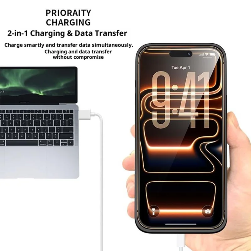 T92 Portable Battery Case for iPhone 17 Pro 5000mAh Power Bank Protective Cover with Kickstand - Black