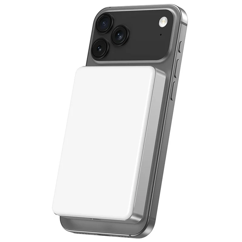 YF-P31 10000mAh Magnetisches Powerbank mit Digitalanzeige 25W Kabelloses Laden + PD 45W Schnellladegerät Akkupack - Weiß