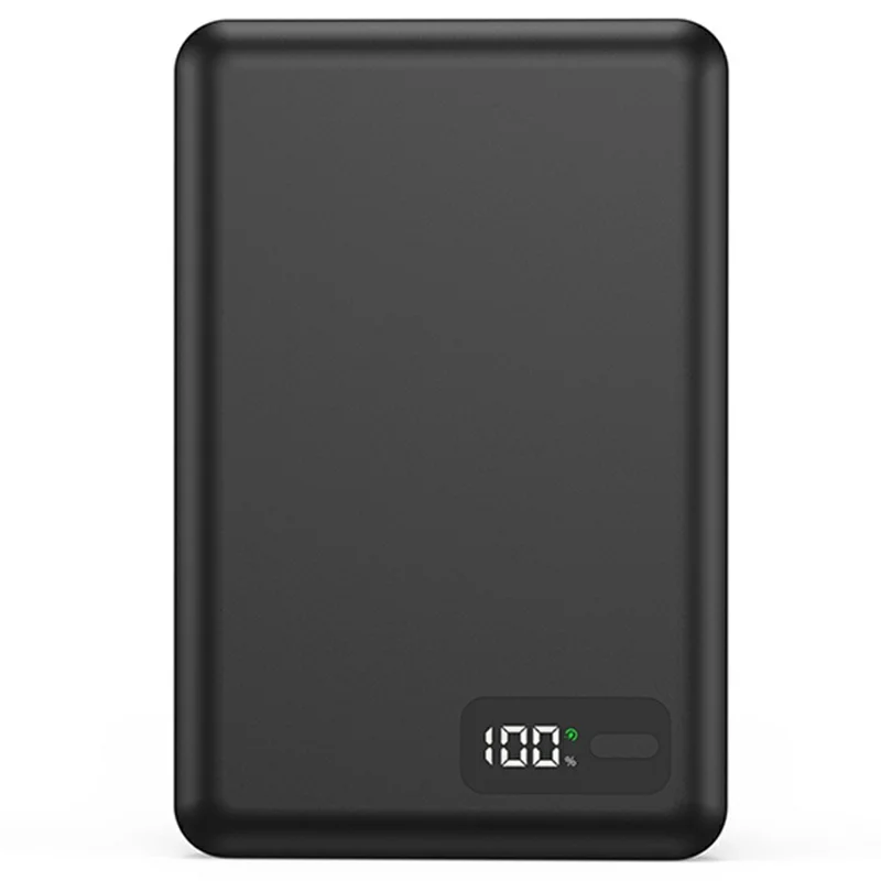 YF-P30 50000mAh باور بانك مغناطيسي بشحن لاسلكي 15 واط + شاحن سريع PD 30 واط - أسود