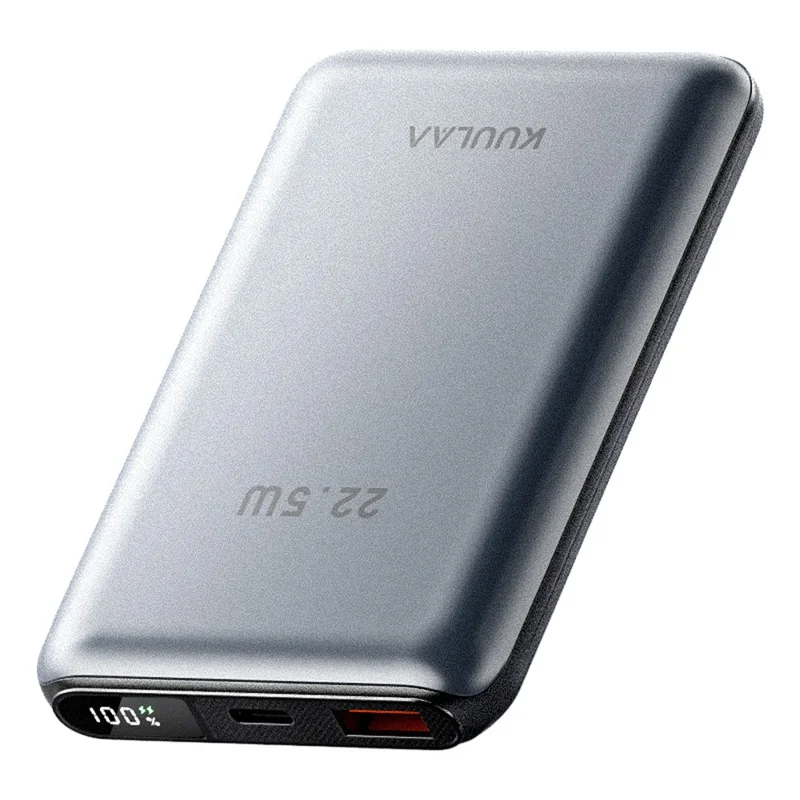 KUULAA MS-10 10000mAh Power Bank 22.5W Fast Charging Digital Display Portable Battery Pack