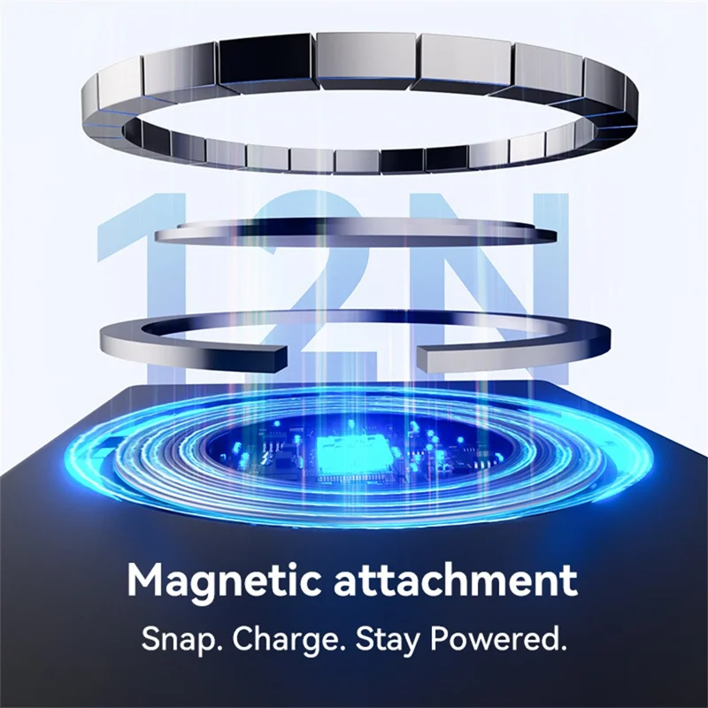 KUULAA KL-YD79 5000mAh Magnetisches Powerbank Qi2 Kabellose Ladestation Tragbare Batterie