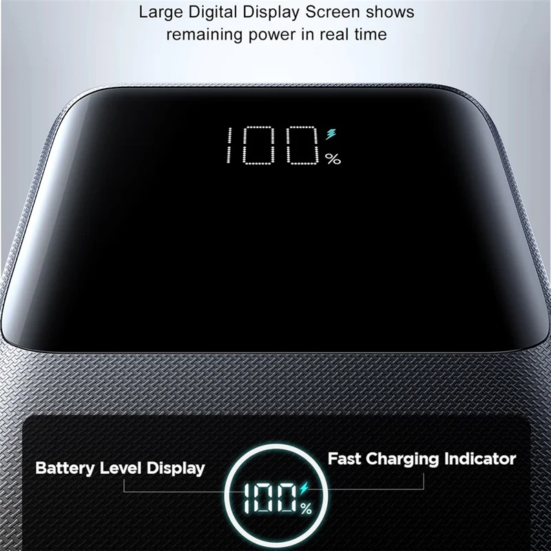 JOYROOM R-QP192 Banco de Energía de 20000mAh 22.5W Carga Rápida Pantalla Digital Portátil Miniatura