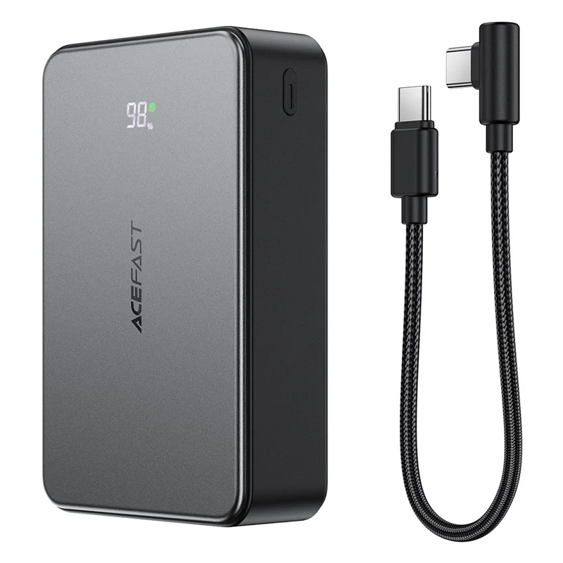 ACEFAST M29-20000 Banco de Energia 20000mAh Carregamento Rápido 22,5W 2 Tipo-C + Carregador USB-A com Cabo