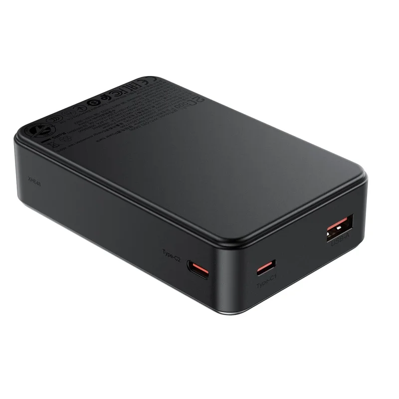 ACEFAST M29-20000 Banco de Energia 20000mAh Carregamento Rápido 22,5W 2 Tipo-C + Carregador USB-A com Cabo