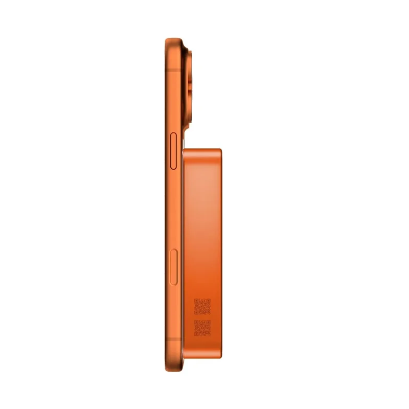 MOMAX 1-Power Q.Pass2 Qi2.2 25W Magnetic Wireless Power Bank for iPhone 12–17 Series 10000mAh Fast Charging Battery Pack - Orange