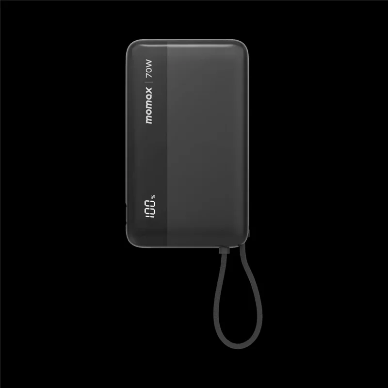 MOMAX 1-Power Ultra+ Power Bank 20000mAh 70W Fast Charging Portable Phone Charger with Digital Display