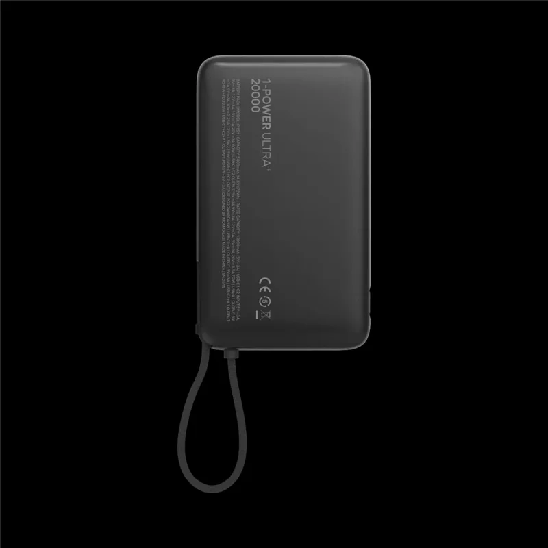 MOMAX 1-Power Ultra+ Power Bank 20000mAh 70W Fast Charging Portable Phone Charger with Digital Display