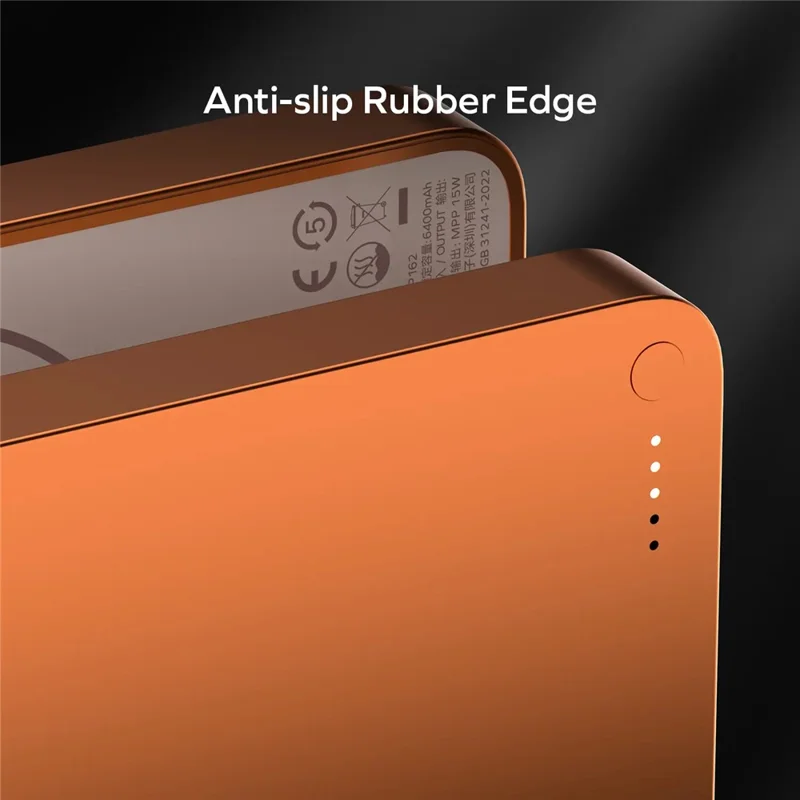 MOMAX 1-Power S.Pass 10000mAh Qi2 Magnetisches Kabelloses Power Bank Tragbares Handy-Ladegerät Schnellladung - Titan