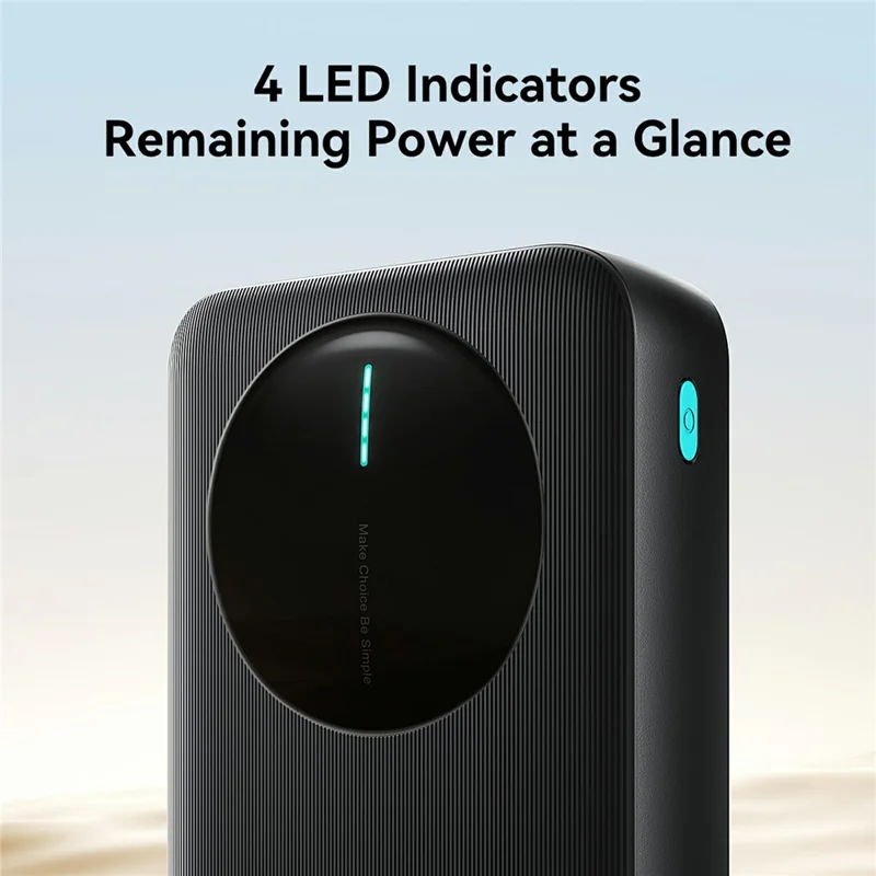 JOYROOM JR-PBF14 Pro 20000mAh Power Bank 22.5W Super Fast Charging Portable Charger with with 3 Output Ports - Black