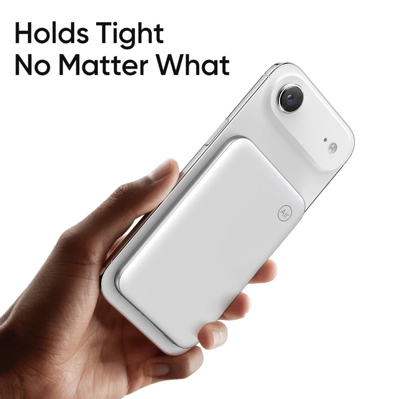 MCDODO MC-293 Meta Air 5000 мА·ч магнитное беспроводное портативное зарядное устройство, 20 Вт, USB-C, быстрая зарядка, белый цвет