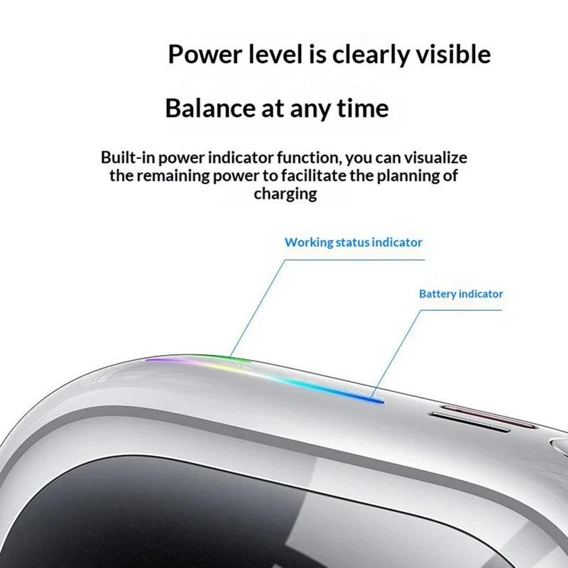 YESIDO MH158-B 10000mAh Power Bank 20W Fast Charging Built-in Cable Mini Portable Charger