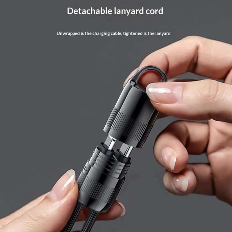 YESIDO MH158-B 10000mAh Power Bank 20W Fast Charging Built-in Cable Mini Portable Charger