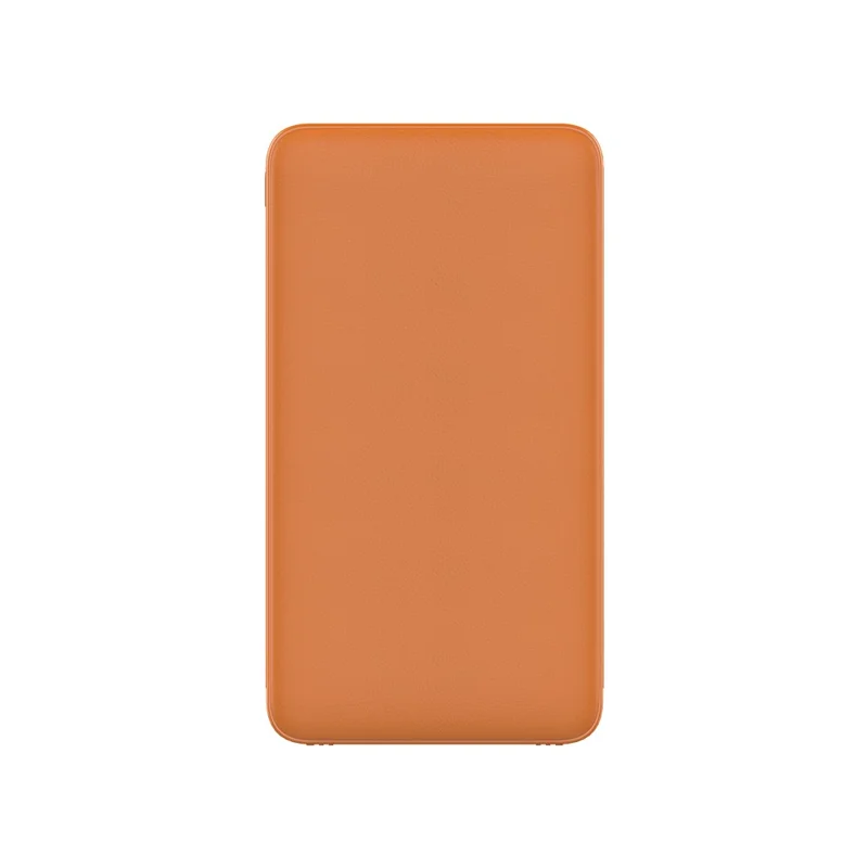 C1029 Power Bank 10000mAh 22,5 W Schnellladung mit integrierten Kabeln LED-Anzeige tragbares Ladegerät - Orange