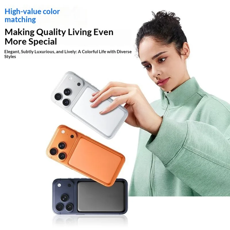 A20A Ultra Thin 5000mAh Qi2.2 Magnetic Power Bank 25W Wireless 35W Type-C Charging - Silver