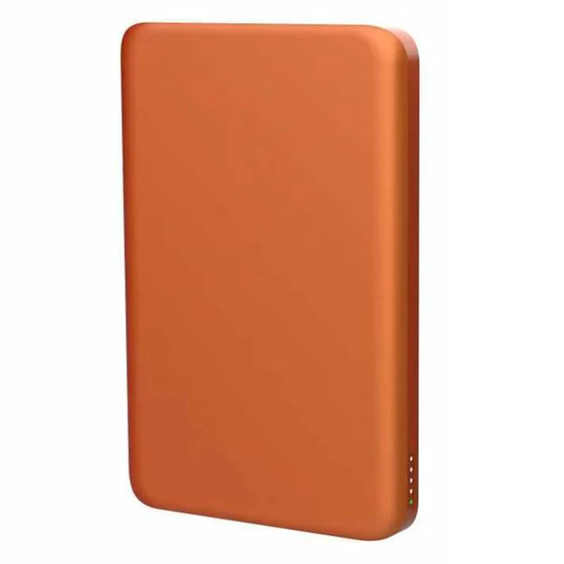 A20A Ultra Thin 5000mAh Qi2.2 Magnetic Power Bank 25W Wireless 35W Type-C Charging - Orange