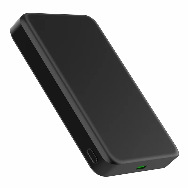 A20B Ultra Thin 10000mAh Qi2.2 Magnetic Power Bank 25W Wireless 35W Type-C Charging - Black
