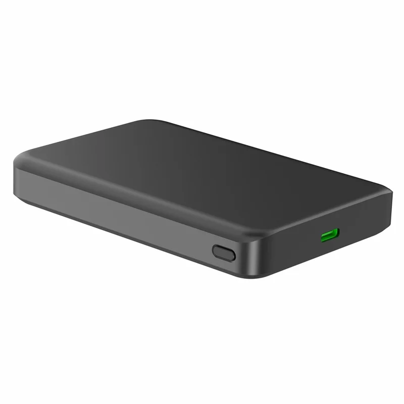 A20B Ultra Thin 10000mAh Qi2.2 Magnetic Power Bank 25W Wireless 35W Type-C Charging - Black
