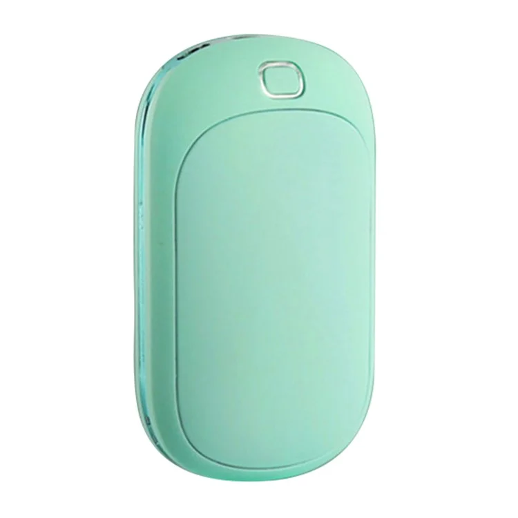 5200mAh Mini Hand Warmer Portable Power Bank External Battery Pack USB Rechargeable Hand Heater - Blue