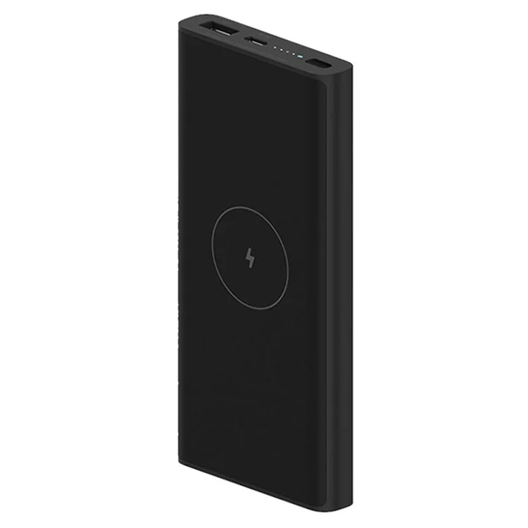 XIAOMI WPB15PDZM 10000mah Wireless Power Bank 10W Cargo de Carga Rápida Batería Externa Paqueta Con USB / Puertos Tipo c - Negro