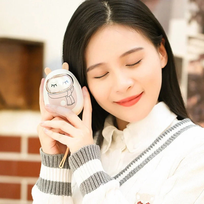 FC-6507 Night Light Hand Warmer Bluetooth-compatible Remote Control TikTok Wireless Scrolling Control Page Turner - Pink