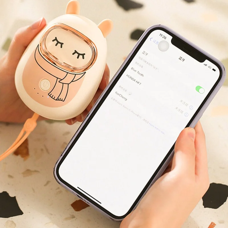 FC-6507 Night Light Hand Warmer Bluetooth-compatible Remote Control TikTok Wireless Scrolling Control Page Turner - Green