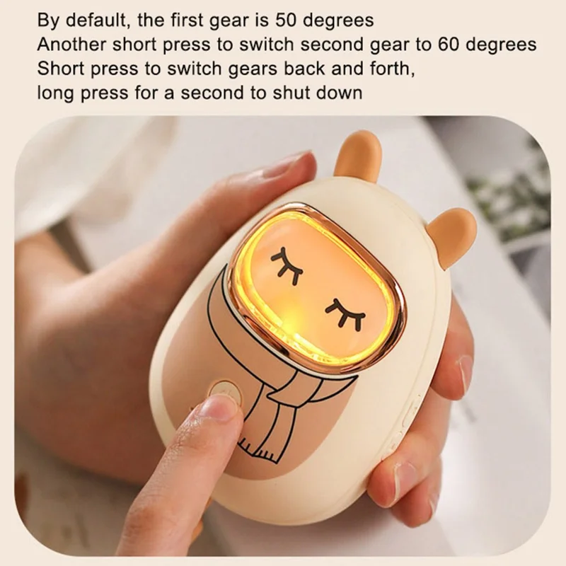 FC-6507 Night Light Hand Warmer Bluetooth-compatible Remote Control TikTok Wireless Scrolling Control Page Turner - Green