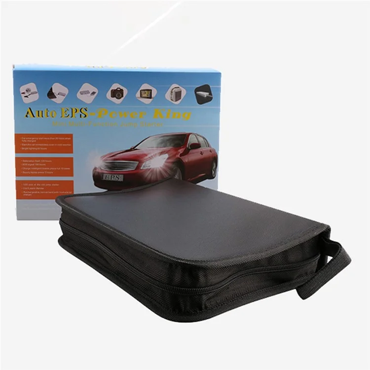 SAGORUSH K08 Car Emergency Starter Power Outdoor 12000mah Power Bank Tragbares Telefonladegerät Mit Kompass, LED Light