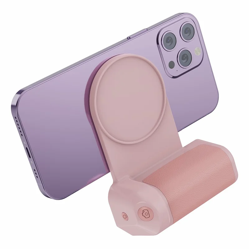 H22 Magnetic Power Bank Wireless Portable Charger 5000mAh External Battery Pack Support Bluetooth-compatible Shutter Photography Studio Selfie - Black