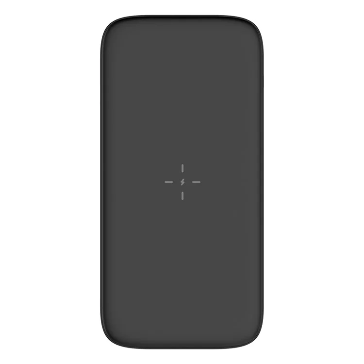 C1016W 15W Wireless Charger 10000mAh Power Bank PD 20W / QC 22.5W Portable Charger Cell Phone External Battery Pack with Indicator Lights - Black