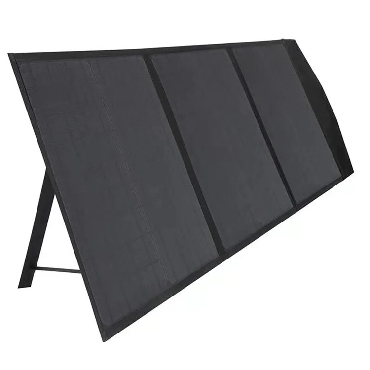 Pannello solare portatile da esterno da 60W Ricarica rapida Pannello solare piegabile a 3 sezioni Caricatore solare a cella monocristallina