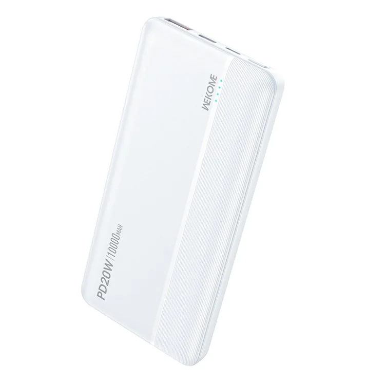 WEKOME WP-03 PD 20W Fast Charging Power Bank 10000mAh Portable Phone Charger - White