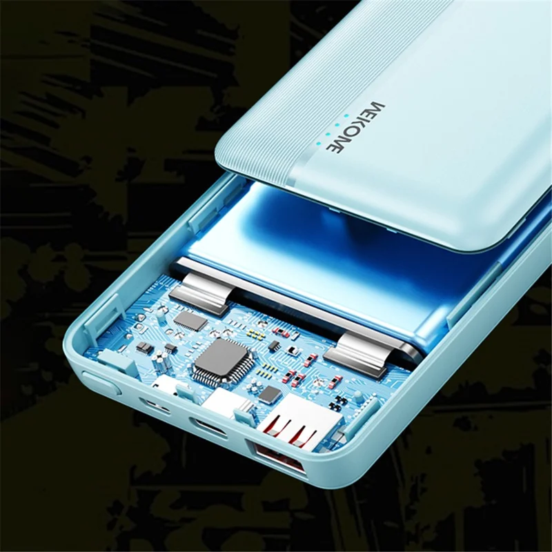 WEKOME WP-04 PD 20W 20000mAh Power Bank Fast Charging Portable Phone Charger - White