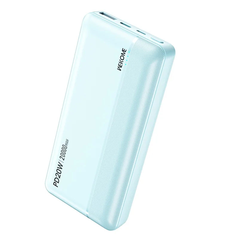 WEKOME WP-04 PD 20W 20000mAh Power Bank Fast Charging Portable Phone Charger - Blue
