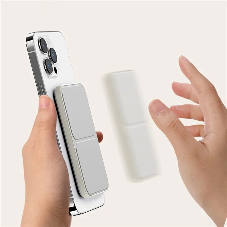 Batterie externe sans fil ROCK P83 5000mAh avec support - Blanc
