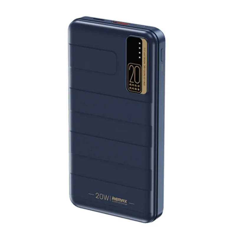 REMAX RPP-316 20W+22.5W PD+QC Fast Charging Power Bank 20000mAh Portable Phone Charger - Blue