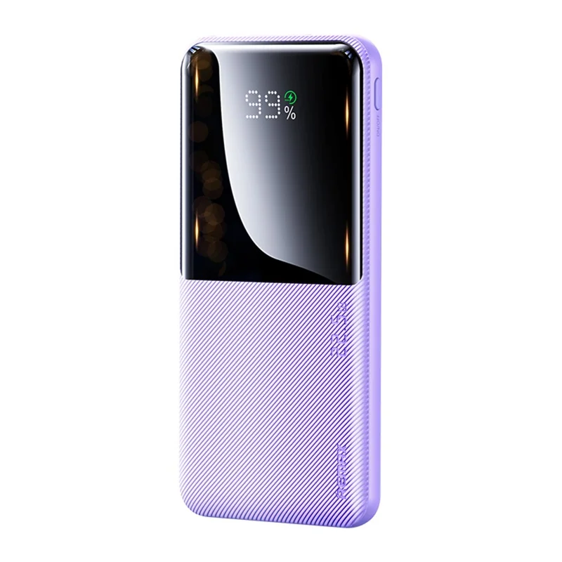 REMAX RPP-622 Power Bank 20W+22.5W PD+QC Fast Charging 10000mAh Battery Pack - Purple
