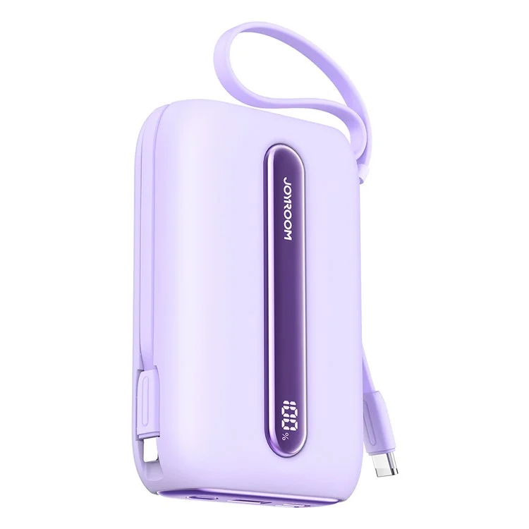JOYROOM JR-L012 Plus 20000mAh Power Bank per telefono 22.5W Ricarica veloce Display LED Batteria per telefono - Viola
