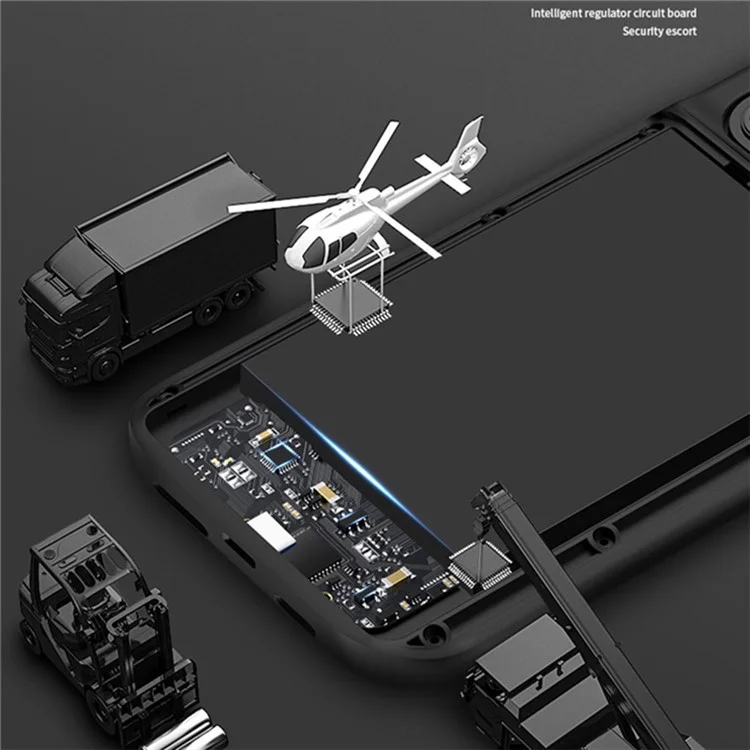 Para iPhone 15 Plus 6800mAh Capa Externa de Backup Caso Bateria de Carregamento de Energia Banco da Bateria de Banco de Alimentação de Pano de Oxford